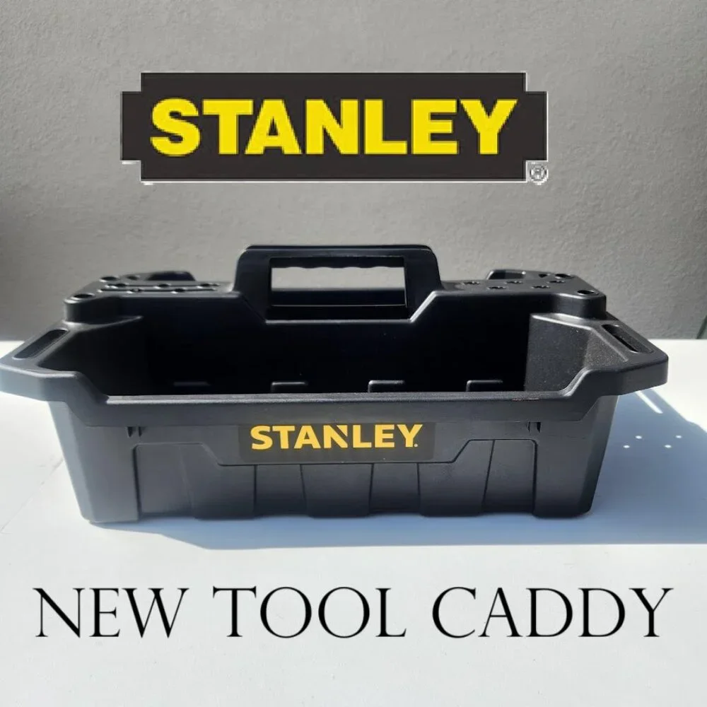 Stanley Tool Caddy Tool box toolbox organization cleaning supplies organizer or